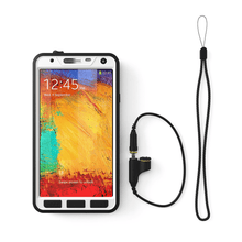 Charger l'image dans la galerie, ghostek-atomic-samsung-galaxy-note-3-white-waterproof-case-w-attached-screen-protector-lifetime-warranty-slim-fitted-waterproof-shock-proof-dust-proof-dirt-proof-snow-proof-hard-shell-iii-n900-n9000-n9002-n9005-n9009-ghocas79 (Color in image: teal)