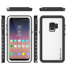 Charger l'image dans la galerie, Galaxy S9 Waterproof Case, Punkcase StudStar White Thin 6.6ft Underwater IP68 Shock/Snow Proof (Color in image: pink)
