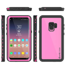 Charger l'image dans la galerie, Galaxy S9 Waterproof Case PunkCase StudStar Pink Thin 6.6ft Underwater IP68 Shock/Snow Proof (Color in image: white)
