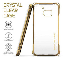 Charger l'image dans la galerie, HTC 10 Case, Ghostek® Covert Gold Series Premium Slim Hybrid | w/Screen Protector | Ultra Fit (Color in image: Dark Gray)