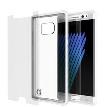 Load image into Gallery viewer, Note 7 Case Punkcase® LUCID 2.0 White Series w/ PUNK SHIELD Screen Protector | Ultra Fit (Color in image: clear)