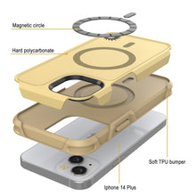 Charger l'image dans la galerie, Magnetic circle Hard polycarbonate Iphone 14 Plus (Color in image: Navy)
