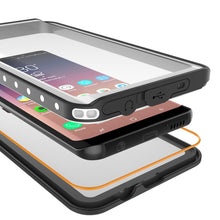 Charger l'image dans la galerie, Galaxy S9 Waterproof Case, Punkcase StudStar White Thin 6.6ft Underwater IP68 Shock/Snow Proof (Color in image: black)