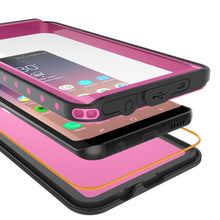 Charger l'image dans la galerie, Galaxy S9 Waterproof Case PunkCase StudStar Pink Thin 6.6ft Underwater IP68 Shock/Snow Proof (Color in image: black)