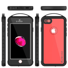 Charger l'image dans la galerie, iPhone 7 Waterproof Case, Punkcase ALPINE Series, CLEAR | Heavy Duty Armor Cover (Color in image: black)