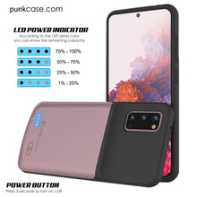 Charger l'image dans la galerie, PunkJuice S20 Battery Case Rose - Fast Charging Power Juice Bank with 4800mAh (Color in image: Red)