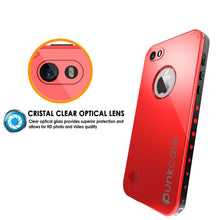 Load image into Gallery viewer, iPhone 5S/5 Waterproof Case, PunkCase StudStar Red Case Water/Shock/Dirt Proof | Lifetime Warranty (Color in image: teal)