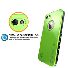 Load image into Gallery viewer, iPhone 5S/5 Waterproof Case, PunkCase StudStar Light Green Case Water/ShockProof | Lifetime Warranty (Color in image: teal)