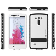 Load image into Gallery viewer, LG G3 Waterproof Case, Ghostek Atomic White W/ Attached Screen Protector LG G3 Slim Fitted (Color in image: green)