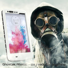 Load image into Gallery viewer, LG G3 Waterproof Case, Ghostek Atomic White W/ Attached Screen Protector LG G3 Slim Fitted (Color in image: purple)