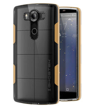 Charger l'image dans la galerie, LG V10 Case, Ghostek® Cloak Gold Slim Hybrid Impact Armor Cover | Lifetime Warranty Exchange (Color in image: gold)