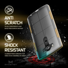 Charger l'image dans la galerie, LG V10 Case, Ghostek® Cloak Gold Slim Hybrid Impact Armor Cover | Lifetime Warranty Exchange (Color in image: silver)