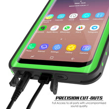 Load image into Gallery viewer, Galaxy S9 Plus Waterproof Case PunkCase StudStar Light Green Thin 6.6ft Underwater IP68 ShockProof (Color in image: light blue)