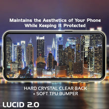 Load image into Gallery viewer, Maintains the Aesthet While Keeping cs of Your Phone t Protected + SOFT TPU BUMPER LUCID 2.0 (Color in image: clear)