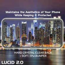 Charger l'image dans la galerie, Maintains the Aesthetics of Your Phone While Keeping It Protected + SOFT TPU BUMPER LUCID 2.0 (Color in image: crystal pink)