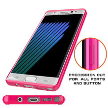 Load image into Gallery viewer, Note 7 Case Punkcase® LUCID 2.0 Pink Series w/ PUNK SHIELD Screen Protector | Ultra Fit (Color in image: white)