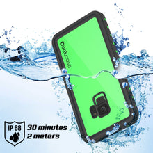Charger l'image dans la galerie, Galaxy S9 Waterproof Case PunkCase StudStar Light Green Thin 6.6ft Underwater IP68 ShockProof (Color in image: teal)