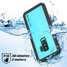 Load image into Gallery viewer, Galaxy S9 Plus Waterproof Case PunkCase StudStar Teal Thin 6.6ft Underwater IP68 Shock/Snow Proof (Color in image: pink)