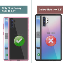 Load image into Gallery viewer, Galaxy Note 20 Punkcase Lucid-2.0 Series Slim Fit Armor Crystal Pink Case Cover (Color in image: Crystal Black)