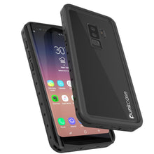 Load image into Gallery viewer, Galaxy S9 Plus Waterproof Case PunkCase StudStar Black Thin 6.6ft Underwater IP68 Shock/Snow Proof (Color in image: red)