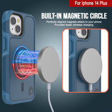 Charger l'image dans la galerie, N For Iphone 14 Plus Built-in MAGNETIC CIRCLE Perfectly aligned magnets attach to your phone Provides faster wireless charging (Color in image: Yellow)
