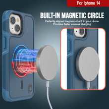 Charger l'image dans la galerie, For Iphone 14 Built-in MAGNETIC CIRCLE Perfectly aligned magnets attach to your phone Provides faster wireless charging (Color in image: Yellow)