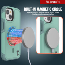 Charger l'image dans la galerie, For Iphone 14 Built-in MAGNETIC CIRCLE magnets attach to your phone r wireless charging (Color in image: Yellow)