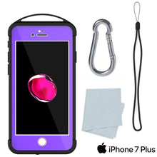 Load image into Gallery viewer, iPhone 7+ Plus Waterproof Case, Punkcase ALPINE Series, Purple | Heavy Duty Armor Cover (Color in image: teal)