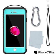Charger l'image dans la galerie, iPhone 7+ Plus Waterproof Case, Punkcase ALPINE Series, Teal | Heavy Duty Armor Cover (Color in image: red)