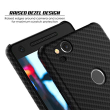 Load image into Gallery viewer, Google Pixel 2 CarbonShield Heavy Duty & Ultra Thin 2  Leather Cover