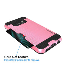 Load image into Gallery viewer, Galaxy s7 EDGE Case PunkCase SLOT Pink Series Slim Armor Soft Cover Case (Color in image: Silver)