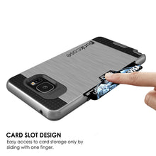 Charger l'image dans la galerie, Galaxy Note 5 Case PunkCase SLOT Grey Series Slim Armor Soft Cover Case w/ Tempered Glass (Color in image: Gold)