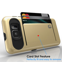 Charger l'image dans la galerie, Galaxy S6 EDGE Case PunkCase CLUTCH Gold Series Slim Armor Soft Cover Case w/ Screen Protector (Color in image: Grey)