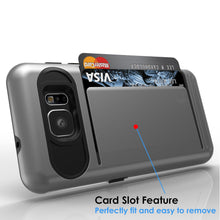 Charger l'image dans la galerie, Galaxy Note 5 Case PunkCase CLUTCH Grey Series Slim Armor Soft Cover Case w/ Tempered Glass (Color in image: Silver)