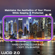 Charger l'image dans la galerie, iPhone 7+ Plus Case Punkcase® LUCID 2.0 Purple Series w/ PUNK SHIELD Screen Protector | Ultra Fit (Color in image: pink)
