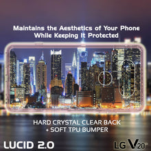 Charger l'image dans la galerie, LG v20 Case Punkcase® LUCID 2.0 Crystal Pink Series w/ PUNK SHIELD Glass Screen Protector | Ultra Fit (Color in image: pink)