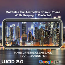 Charger l'image dans la galerie, Google Pixel Case Punkcase® LUCID 2.0 Black Series w/ PUNK SHIELD Glass Screen Protector | Ultra Fit (Color in image: white)