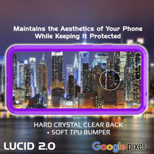 Charger l'image dans la galerie, Google Pixel XL Case Punkcase® LUCID 2.0 Purple Series w/ PUNK SHIELD Glass Screen Protector | Ultra Fit (Color in image: teal)