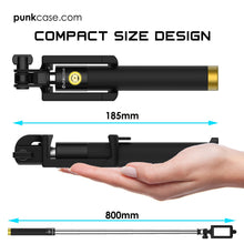 Charger l'image dans la galerie, Punkcase COMPACT SIZE DESIGN (Color in image: Black)
