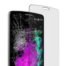 Charger l'image dans la galerie, LG G3 Punkcase Glass SHIELD Tempered Glass Screen Protector 0.33mm Thick 9H Glass (Color in image: clear)