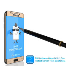 Charger l'image dans la galerie, Galaxy Note 7 Gold Screen Protector, Punkcase Glass SHIELD  0.33mm Thick 9H Tempered Glass (Color in image: White)