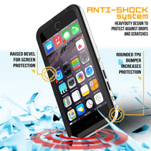 Charger l'image dans la galerie, Apple iPhone 8 Waterproof Case, PUNKcase CRYSTAL 2.0 White W/ Attached Screen Protector  | Warranty (Color in image: Light Green)