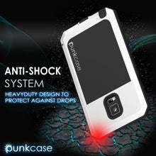 Charger l'image dans la galerie, Note 4 Case, Punkcase® METALLIC Series WHITE w/ TEMPERED GLASS | Aluminum Frame (Color in image: Gold)