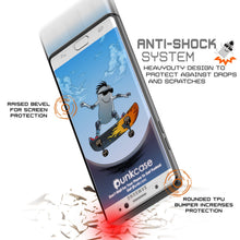 Load image into Gallery viewer, Note 7 Case Punkcase® LUCID 2.0 Black Series w/ PUNK SHIELD Screen Protector | Ultra Fit (Color in image: light blue)