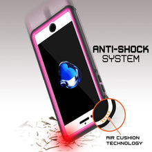 Charger l'image dans la galerie, iPhone 8+ Plus Waterproof Case, PUNKcase CRYSTAL Pink W/ Attached Screen Protector  | Warranty (Color in image: white)