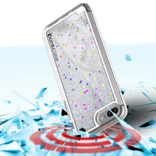 Charger l'image dans la galerie, iPhone 8+ Plus Case, PunkCase LIQUID Silver Series, Protective Dual Layer Floating Glitter Cover (Color in image: green)