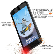 Charger l'image dans la galerie, iPhone 7+ Plus Case Punkcase® LUCID 2.0 Black Series w/ PUNK SHIELD Screen Protector | Ultra Fit (Color in image: teal)
