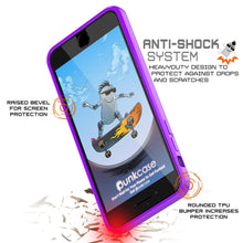Charger l'image dans la galerie, iPhone 7+ Plus Case Punkcase® LUCID 2.0 Purple Series w/ PUNK SHIELD Screen Protector | Ultra Fit (Color in image: light blue)