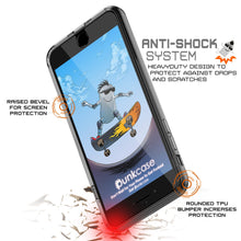 Charger l'image dans la galerie, iPhone 7+ Plus Case Punkcase® LUCID 2.0 Crystal Black Series w/ SHIELD Screen Protector | Ultra Fit (Color in image: light blue)