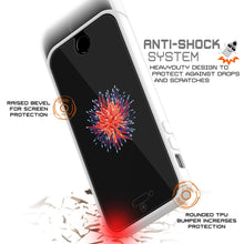 Charger l'image dans la galerie, iPhone SE/5S/5 Case Punkcase® LUCID 2.0 White Series w/ PUNK SHIELD Screen Protector | Ultra Fit (Color in image: black)
